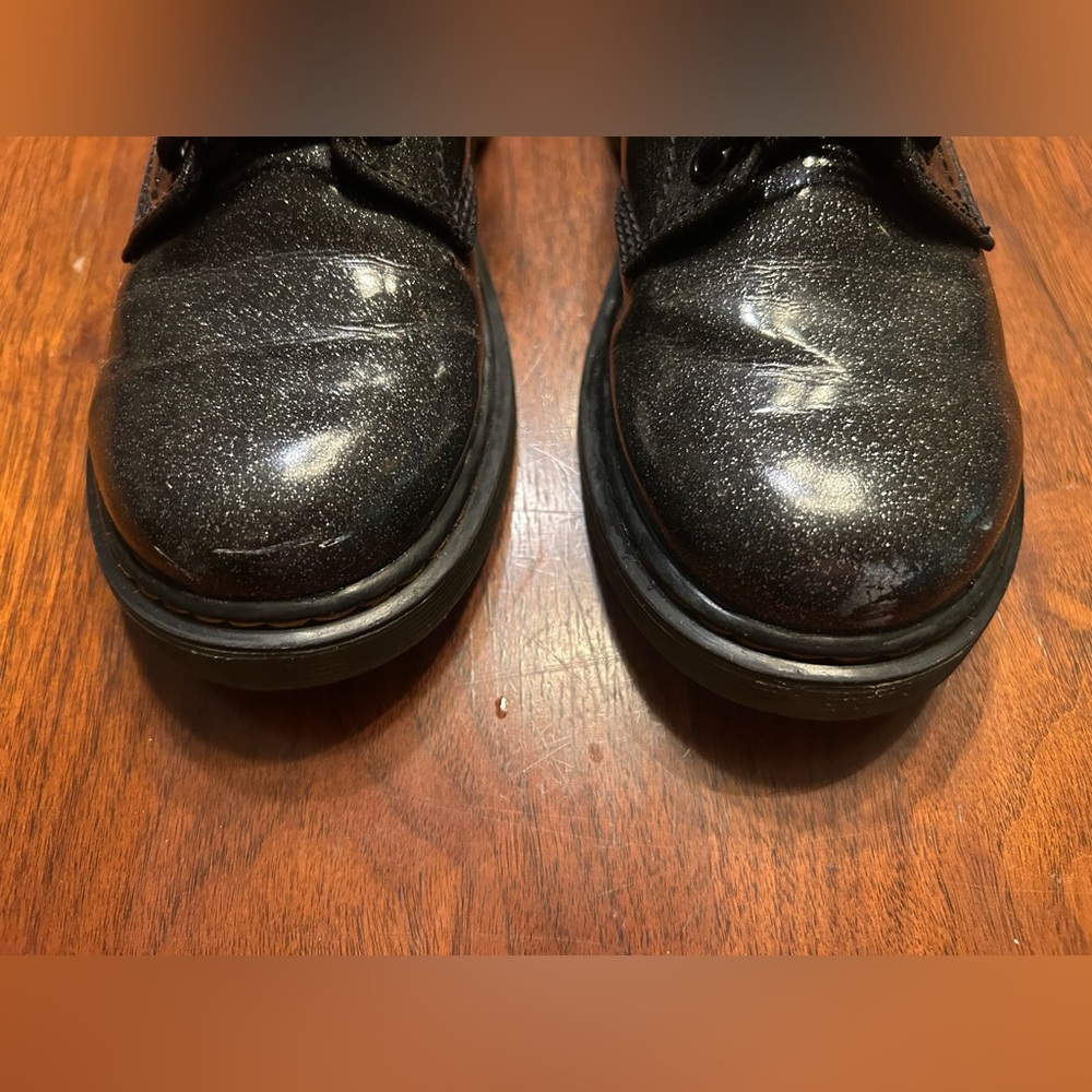 Dr. Martens 1460 Glitter Lace up boots. Junior size 2 - Picture 5 of 7